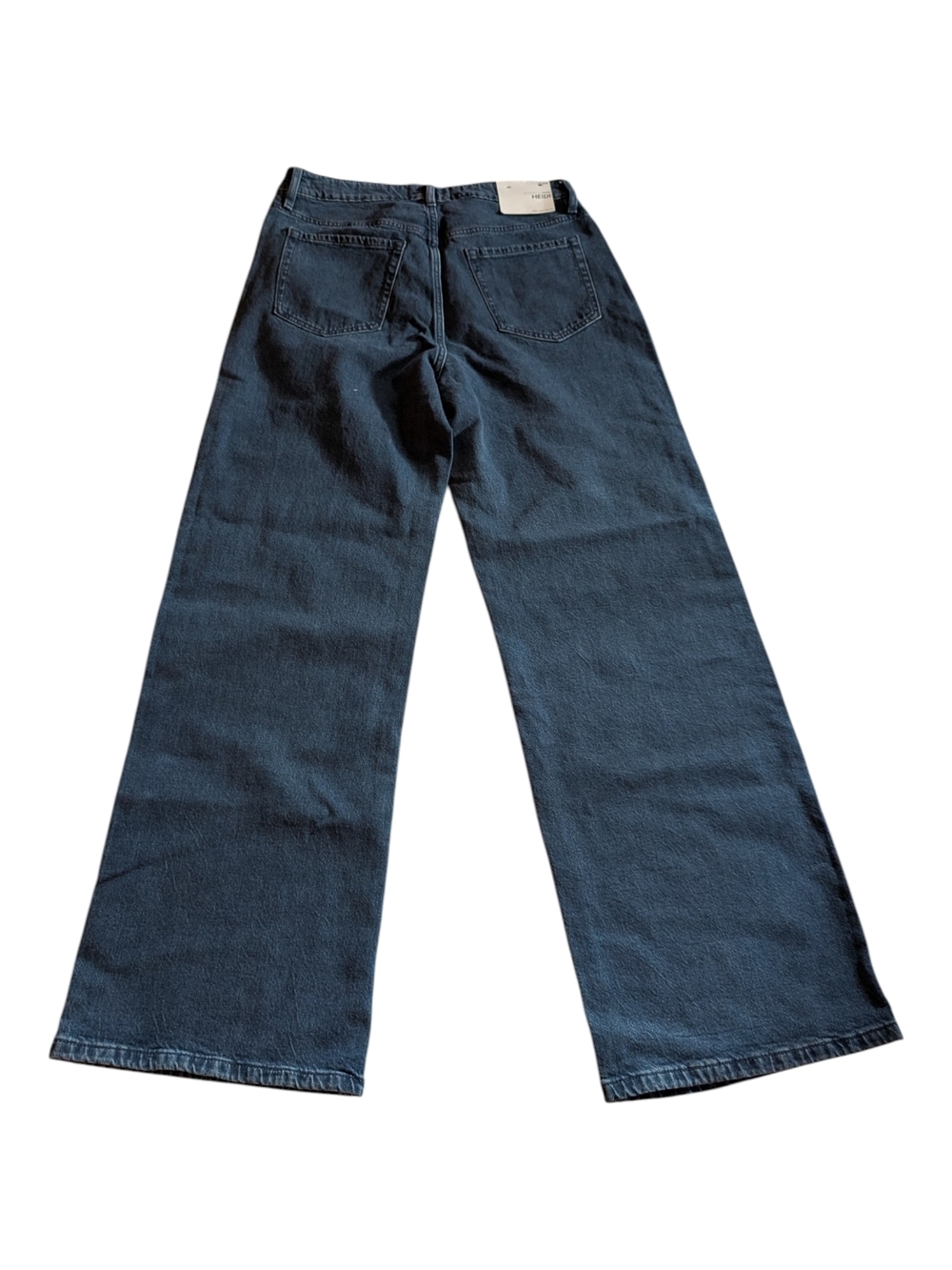 ✨ NWT ✨ Dynamite Dark Blue Wide-Leg High-Rise Jeans 12 X 31 - Picture 3 of 9
